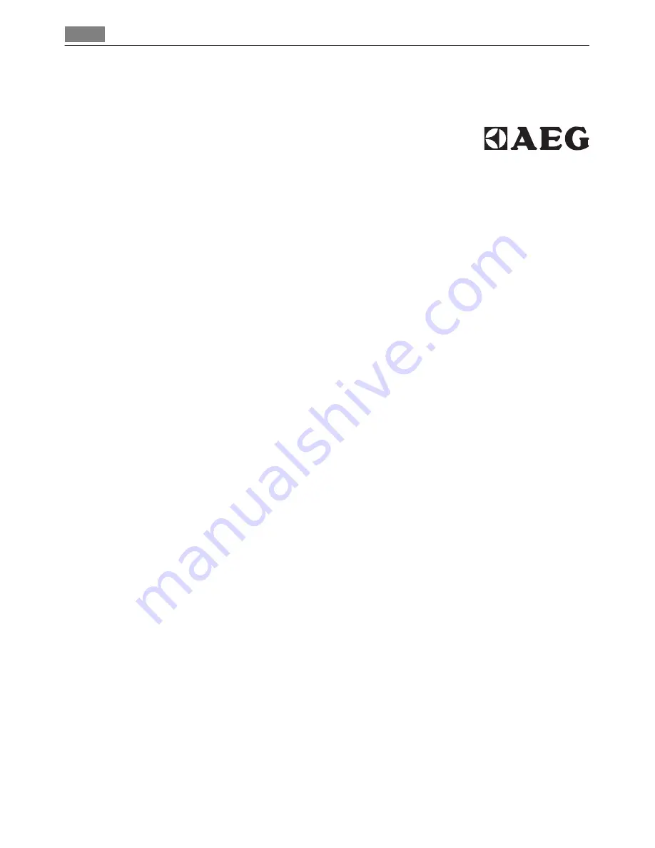 AEG FAVORIT 77000 User Manual Download Page 28