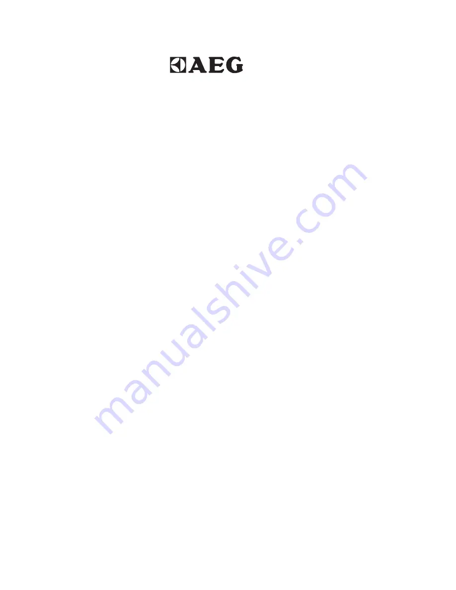 AEG FAVORIT 88009 M0P/AU User Manual Download Page 20