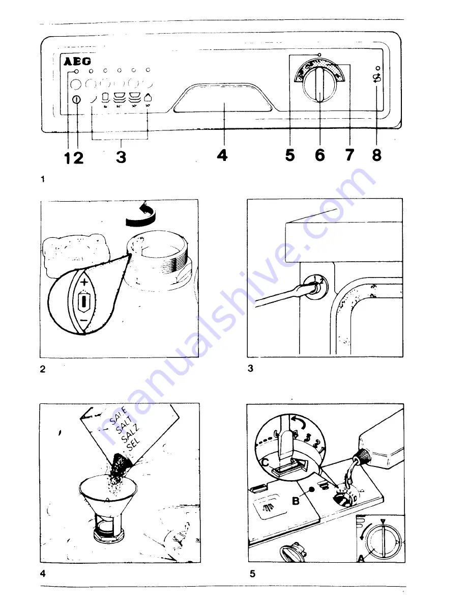 AEG Favorit Compact 525 Operating Instructions Manual Download Page 3