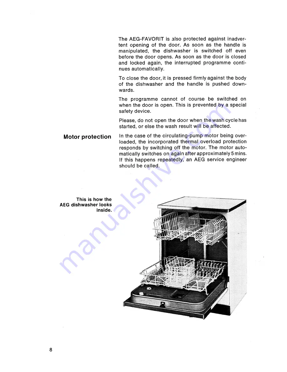 AEG Favorit R Operating Instructions Manual Download Page 8