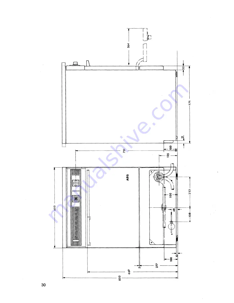 AEG Favorit R Operating Instructions Manual Download Page 30