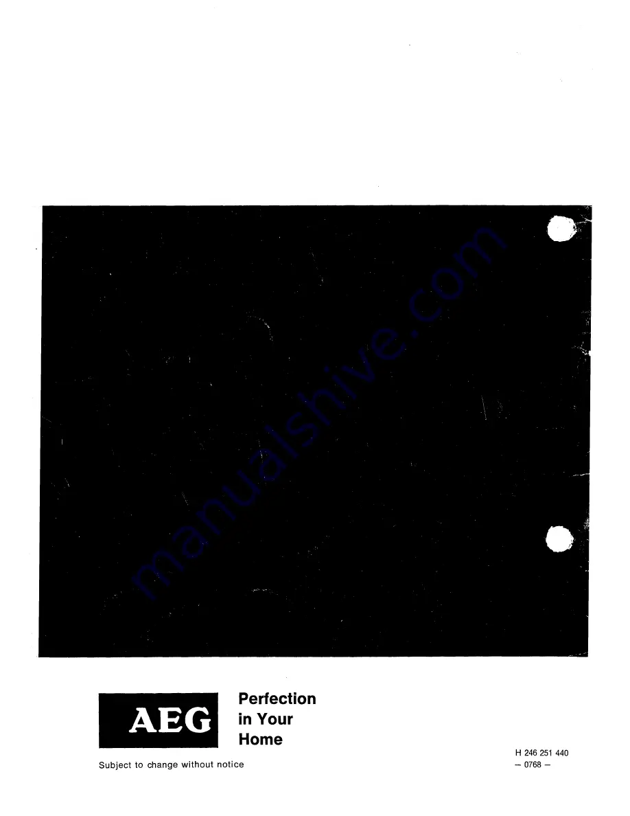 AEG Favorit R Operating Instructions Manual Download Page 36