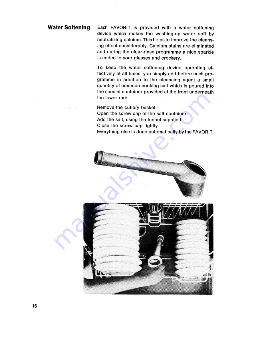 AEG Favorit S Operating Instructions Manual Download Page 16