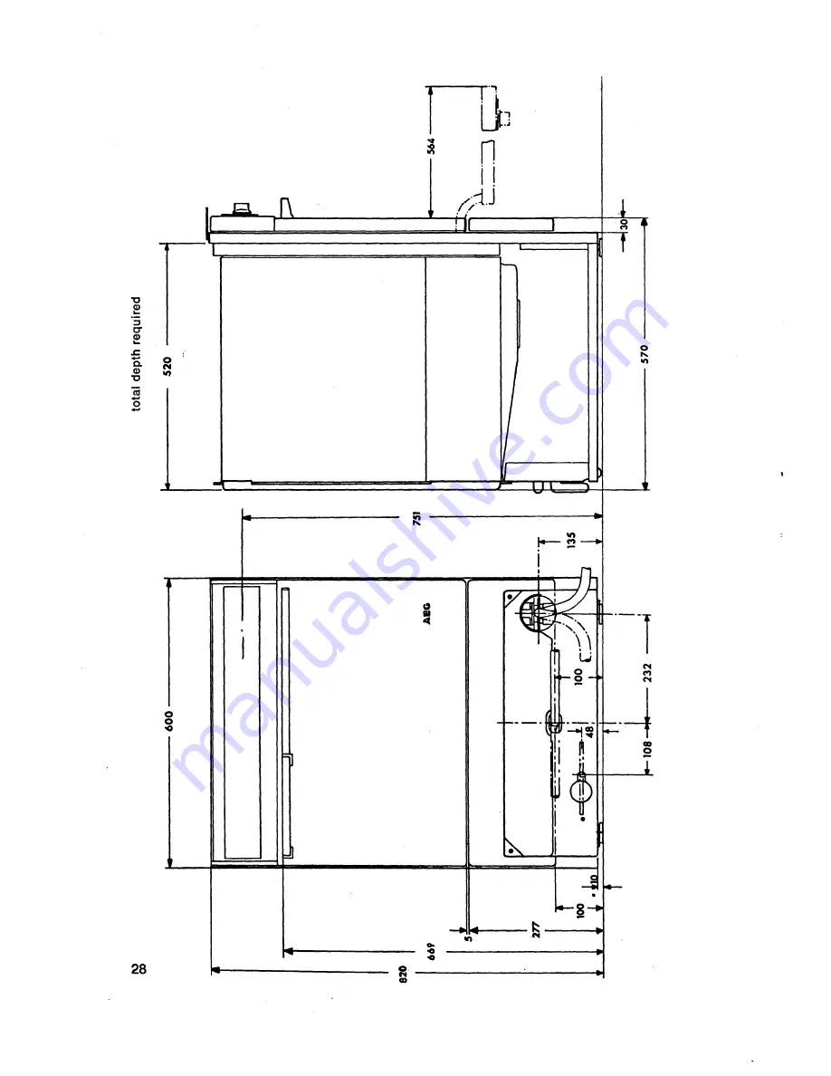 AEG Favorit S Operating Instructions Manual Download Page 28