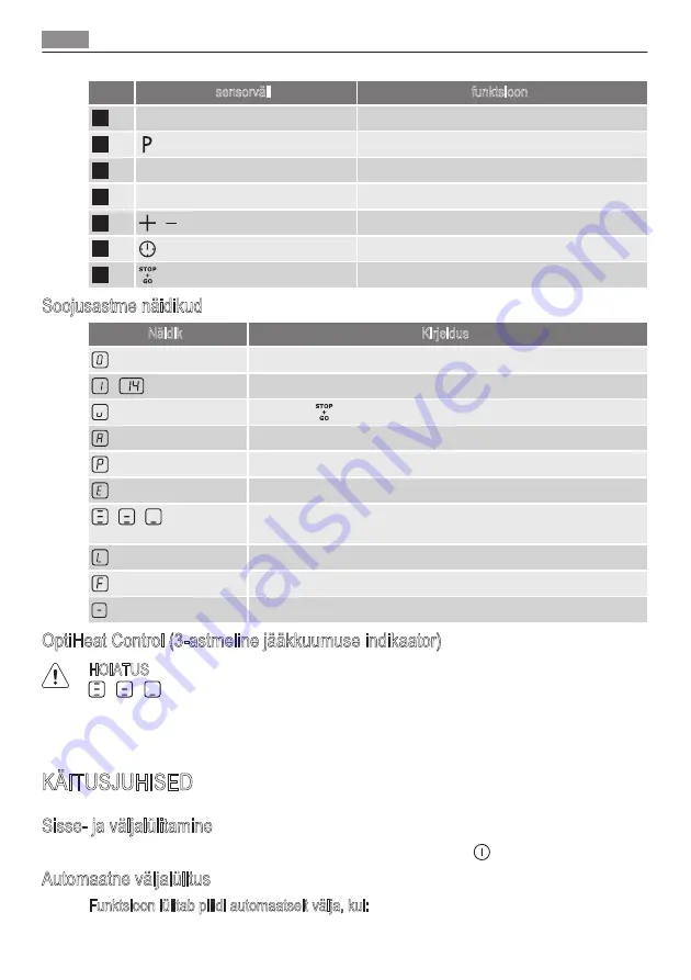 AEG HK654200XB Скачать руководство пользователя страница 38