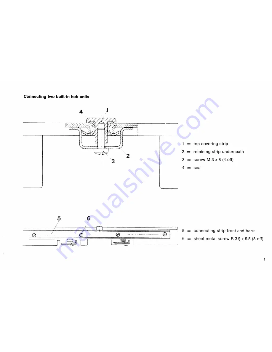 AEG K 3.01 Operating And Installation Instructions Download Page 9