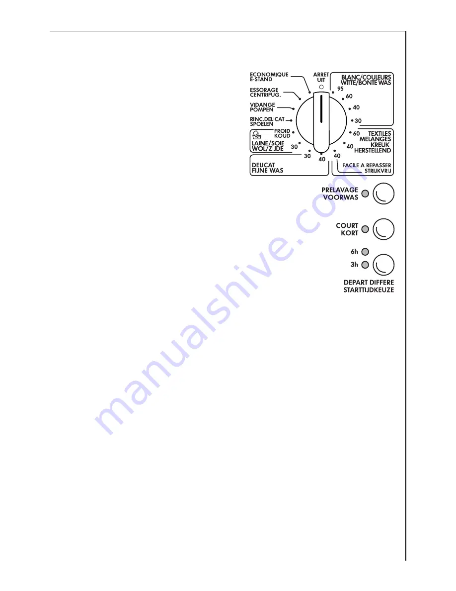 AEG LAVAMAT 50550 ELECTRONIC User Information Download Page 21