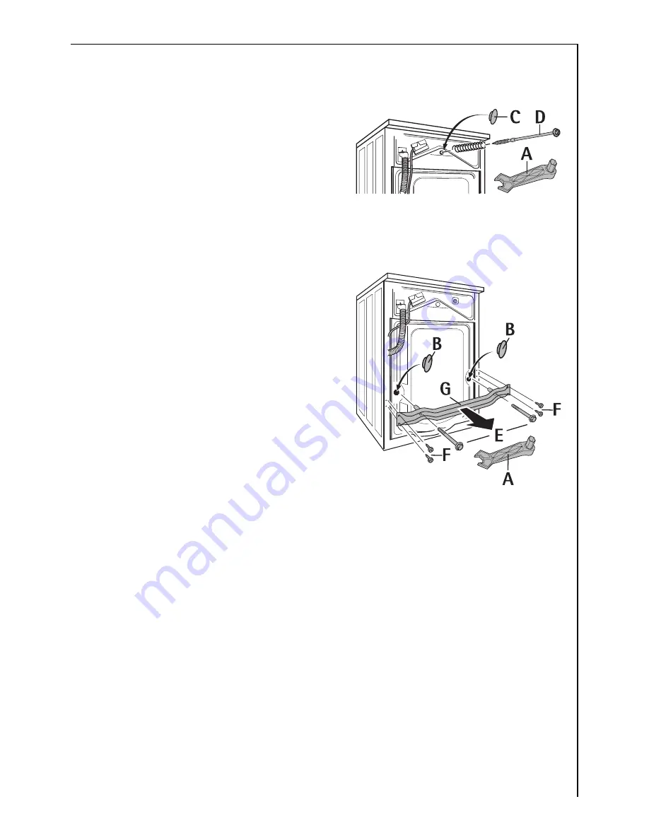 AEG LAVAMAT 50550 ELECTRONIC User Information Download Page 43