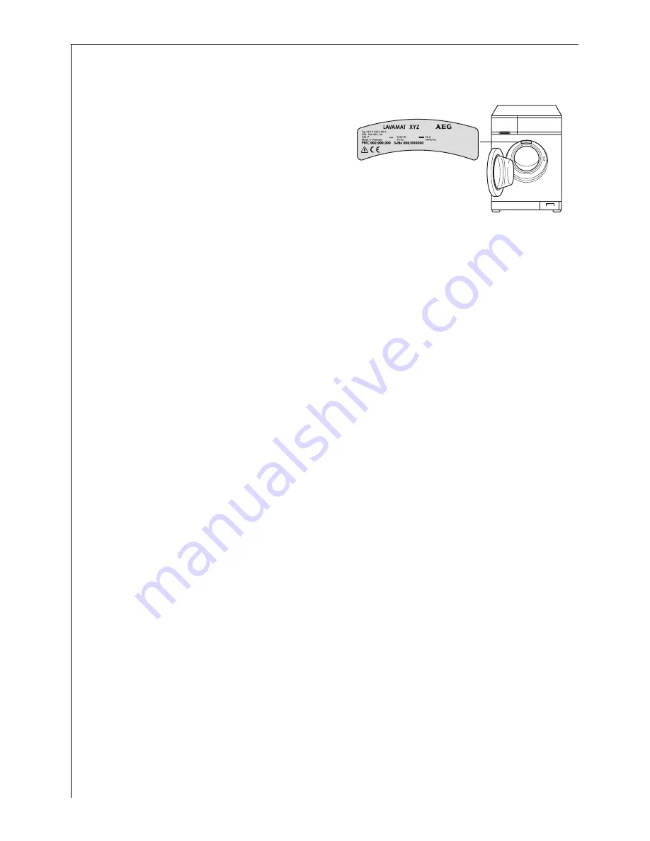 AEG LAVAMAT 50550 ELECTRONIC User Information Download Page 46