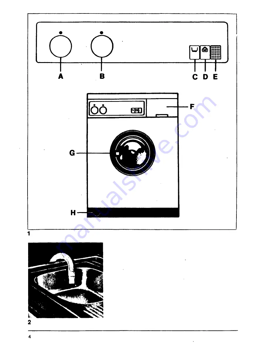 AEG Lavamat 541 electronic Operating Instructions Manual Download Page 4