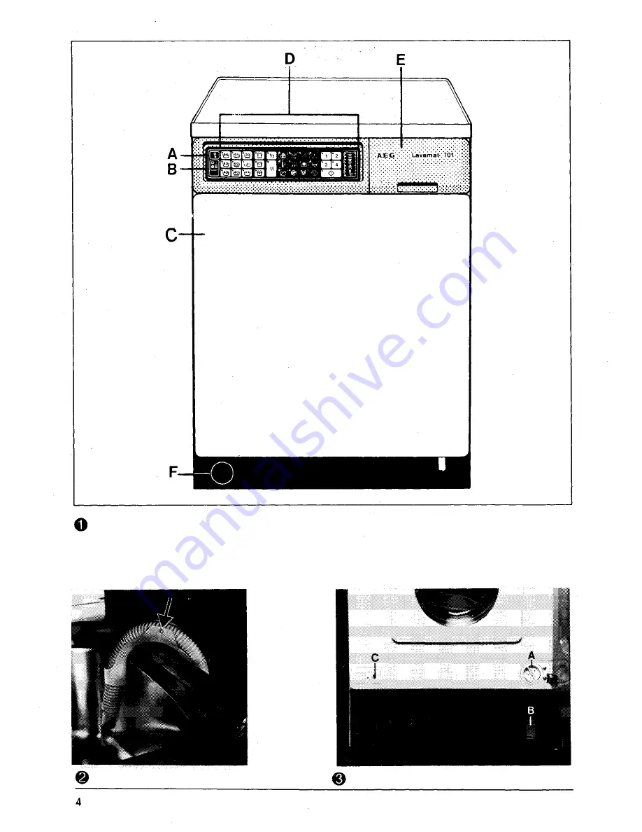 AEG Lavamat 701 Microcomputer Скачать руководство пользователя страница 3