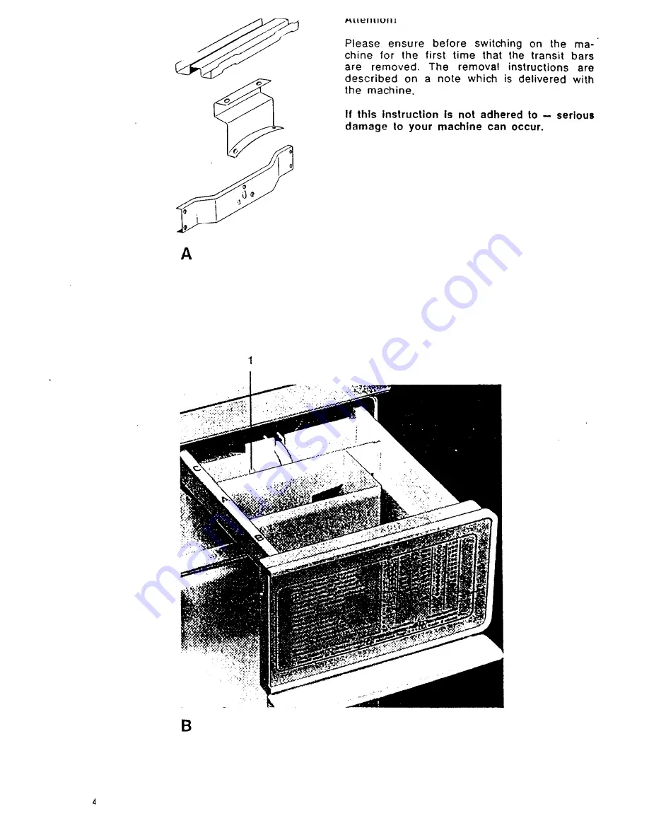 AEG Lavamat Princess 800 E Operating Instructions Manual Download Page 4