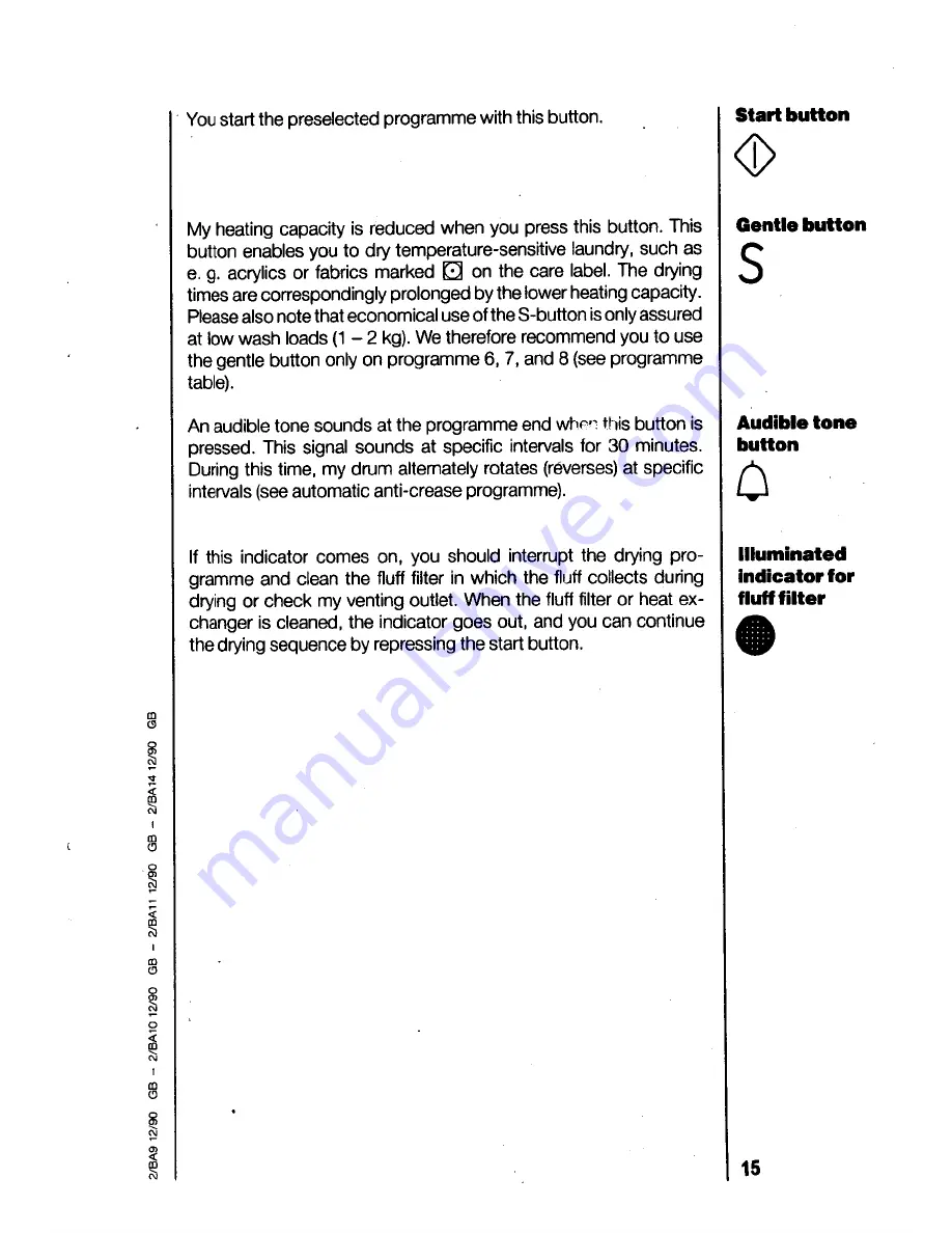 AEG LAVATHERM 340 Operating Instructions Manual Download Page 17