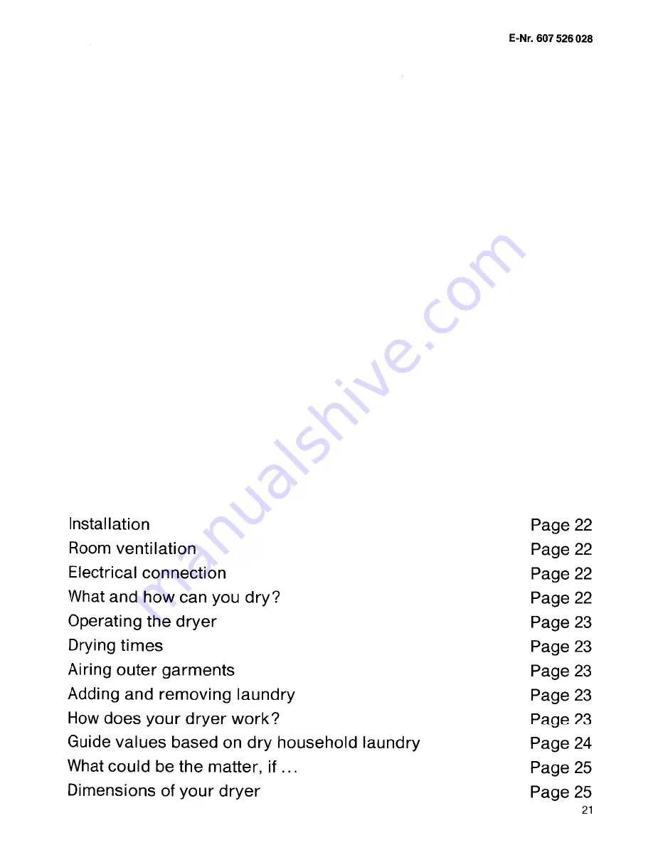 AEG Lavatherm 400 Operating Instructions Manual Download Page 3