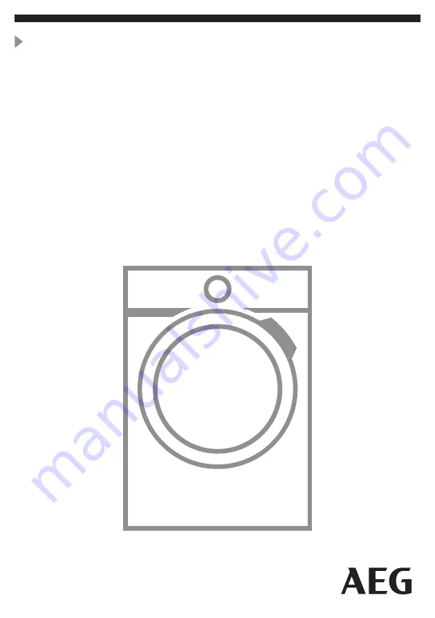 AEG LAVATHERM 6DBG720N User Manual Download Page 1