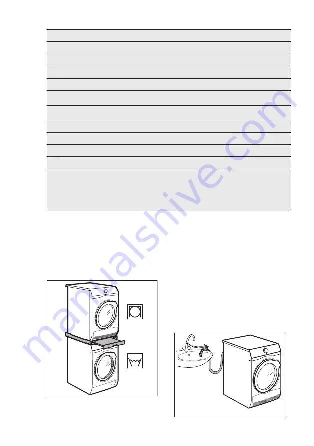 AEG LAVATHERM 6DBG720N User Manual Download Page 20