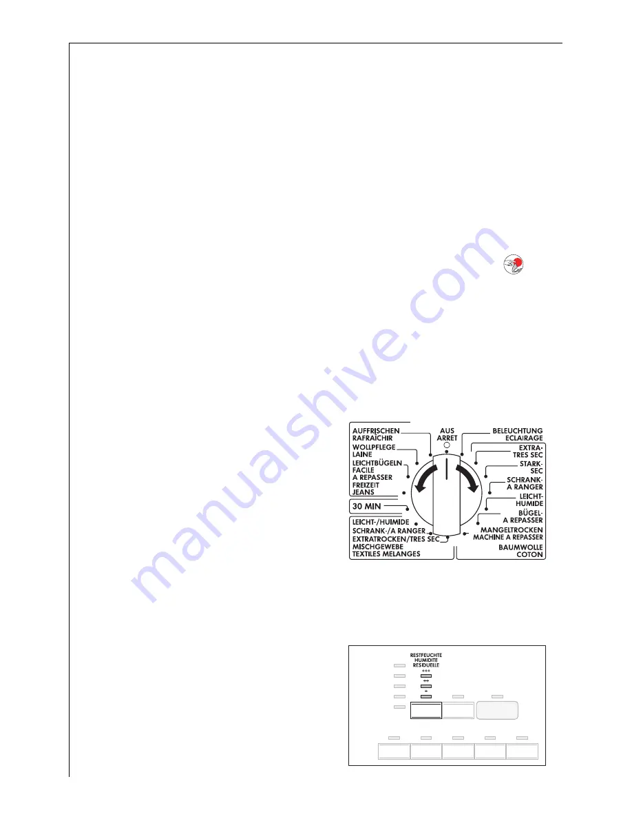 AEG LAVATHERM 7041 TK ELECTRONIC User Information Download Page 12