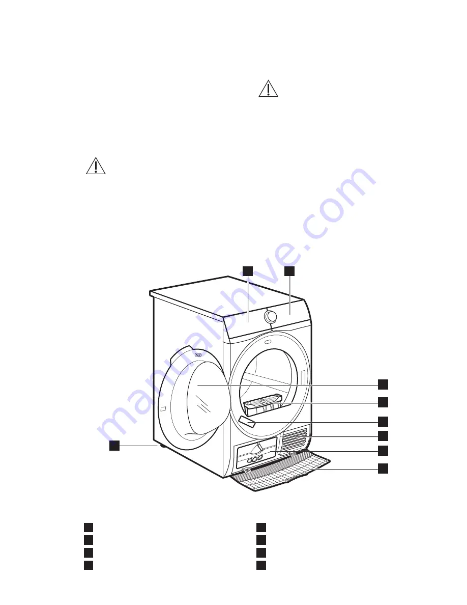 AEG LAVATHERM 7DBE831 User Manual Download Page 6