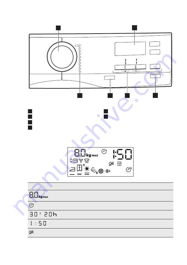 AEG LAVATHERM 8DEE842 Скачать руководство пользователя страница 8