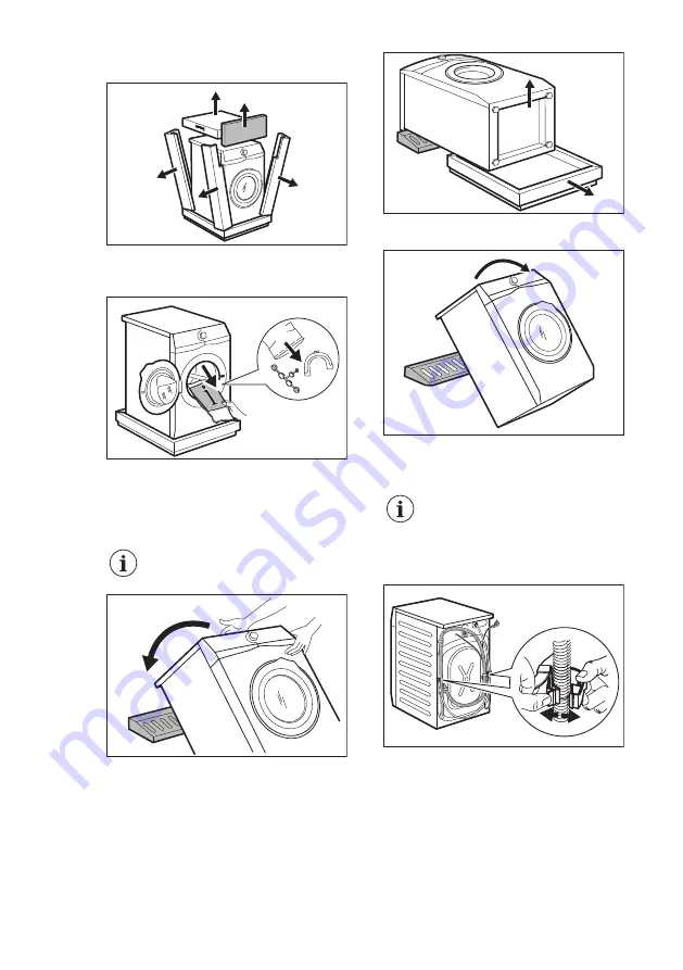 AEG LFW6I7264B User Manual Download Page 7