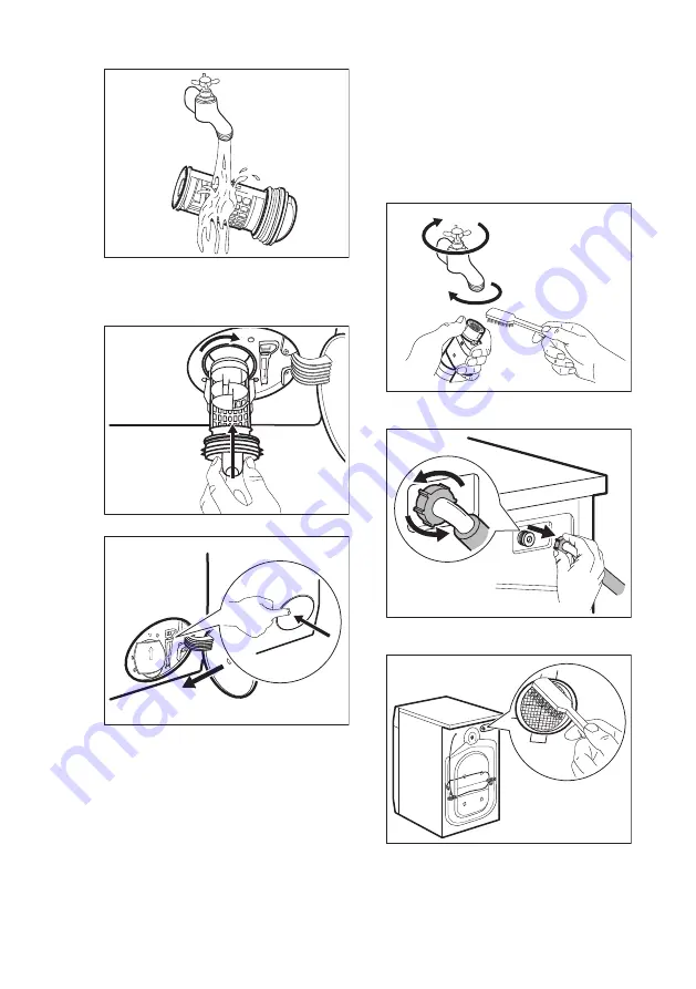 AEG LWX8C1612W Скачать руководство пользователя страница 36