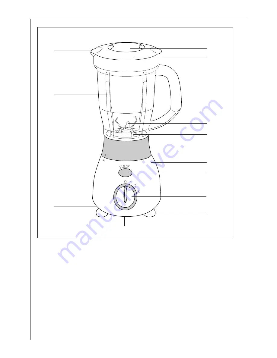 AEG M 2600 Operating Instructions Manual Download Page 2