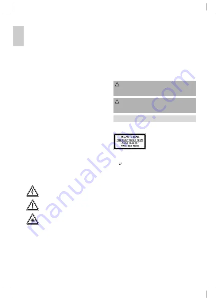 AEG MC 4412 CD/MP3 Instruction Manual & Guarantee Download Page 4