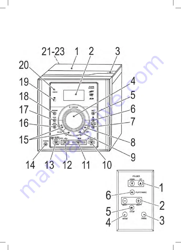 AEG MC 4415 CD/MP3 Instruction Manual & Guarantee Download Page 3