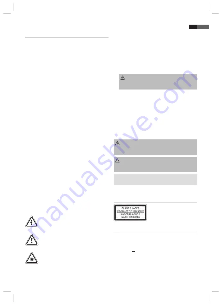 AEG MC 4419 CD/MP3 Instruction Manual & Guarantee Download Page 51