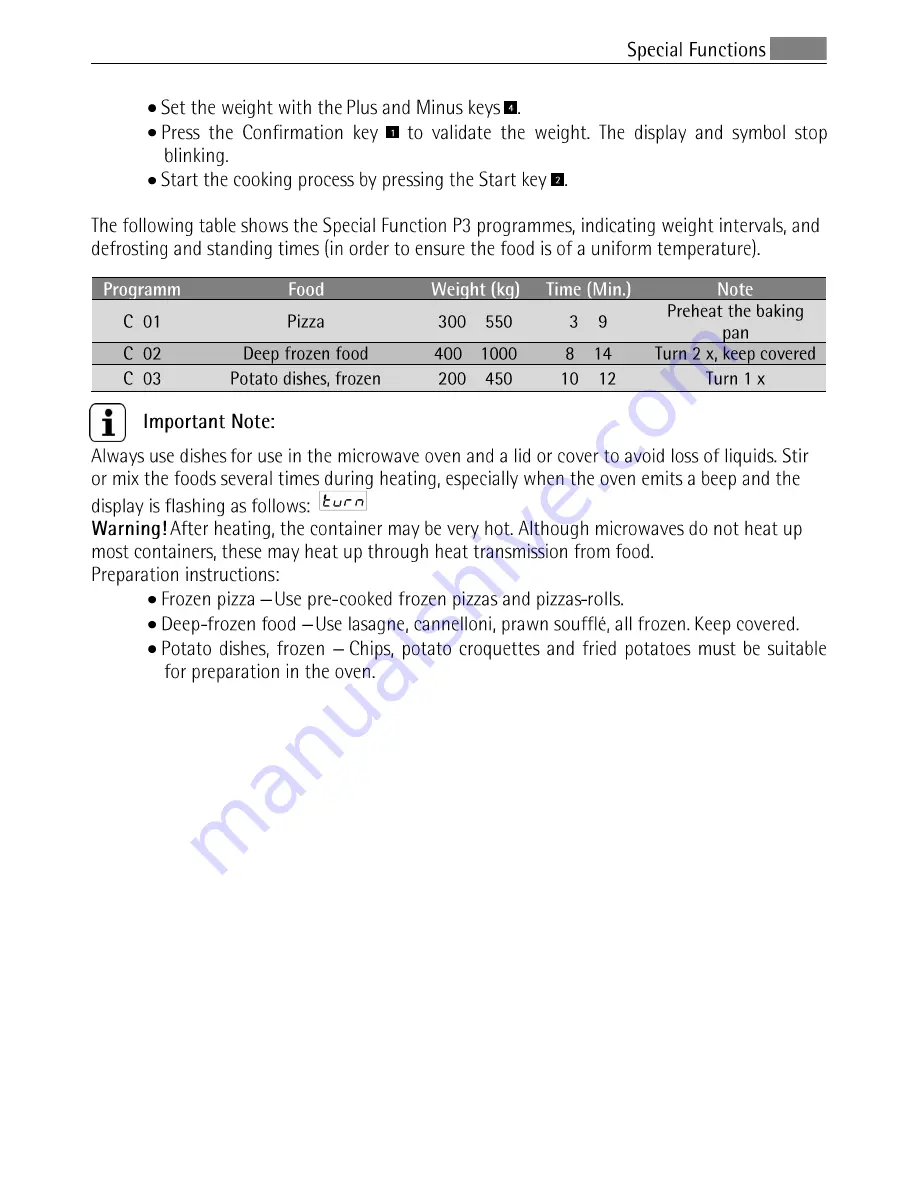 AEG MCC 3881 E-m User Manual Download Page 25