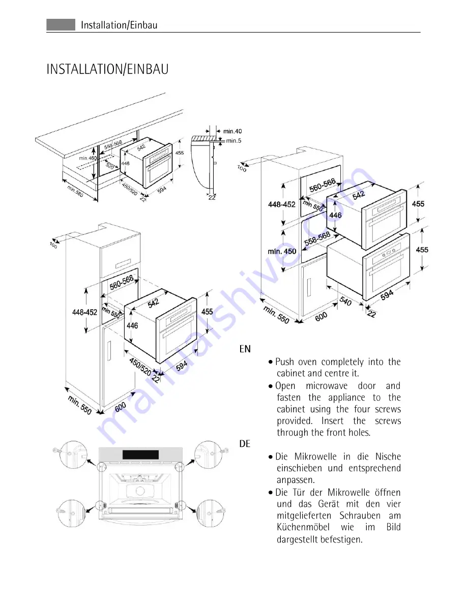 AEG MCC 3881 E-m User Manual Download Page 43