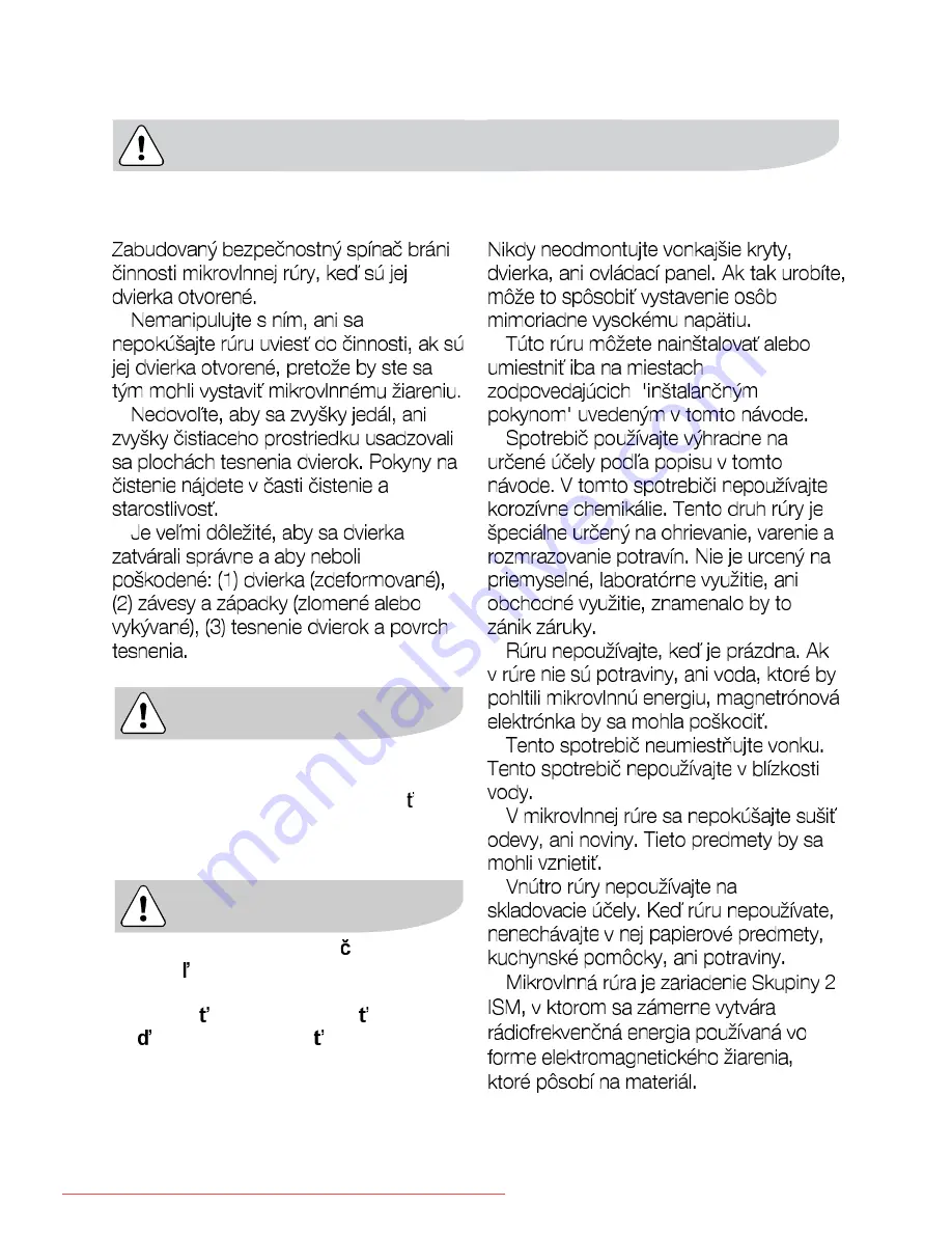 AEG MCC2581E-m User Manual Download Page 216