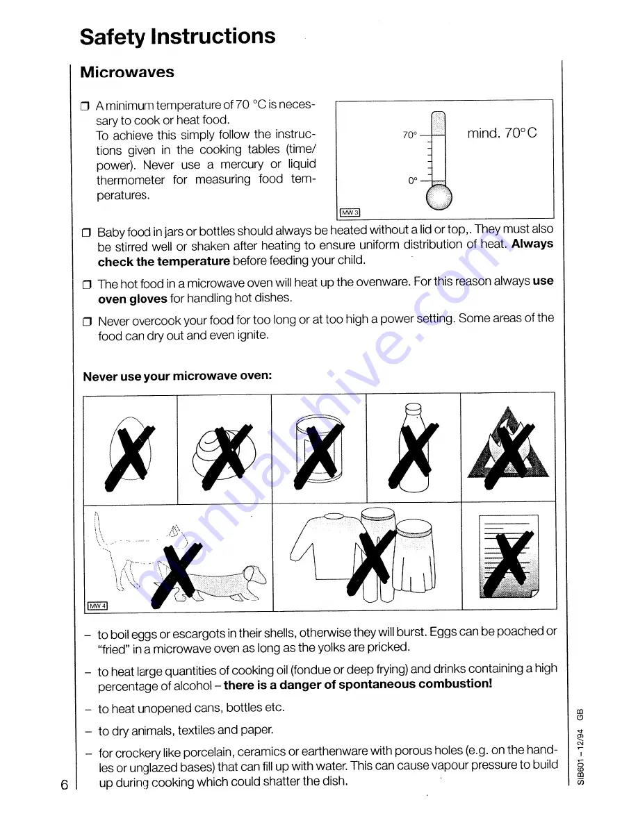 AEG MICROMAT COMBI 635 Operating Instructions Manual Download Page 6