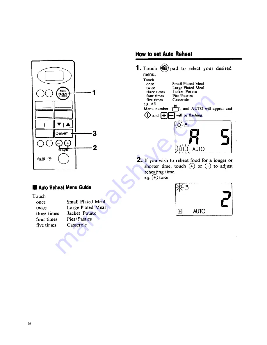 AEG Micromat-DUO 21TG d/w Operating Instructions Manual Download Page 10