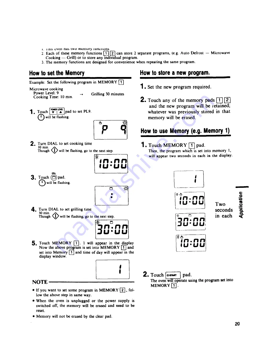 AEG Micromat-DUO 21TG d/w Operating Instructions Manual Download Page 21