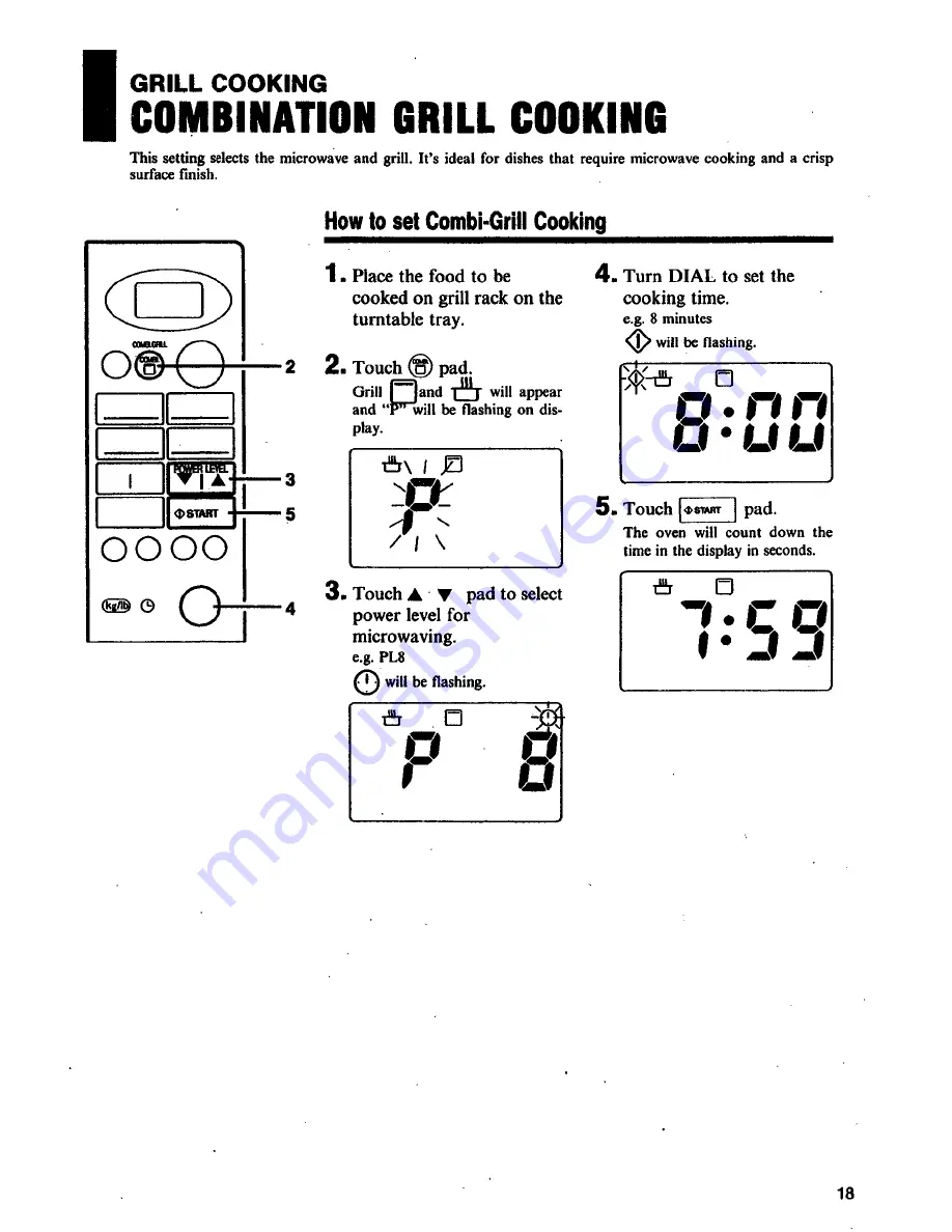 AEG Micromat-DUO 21TGS d/w Operating Instructions Manual Download Page 19