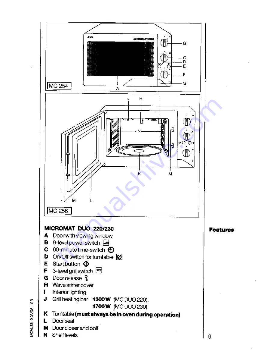 AEG MICROMAT DUO 220 Скачать руководство пользователя страница 9