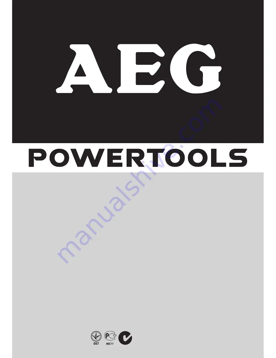 AEG OF 2050 E Original Instructions Manual Download Page 40