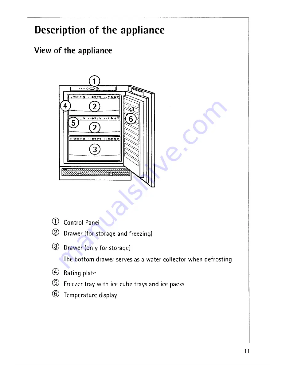 AEG oko arctis 1244-4 Operating Instructions Manual Download Page 11