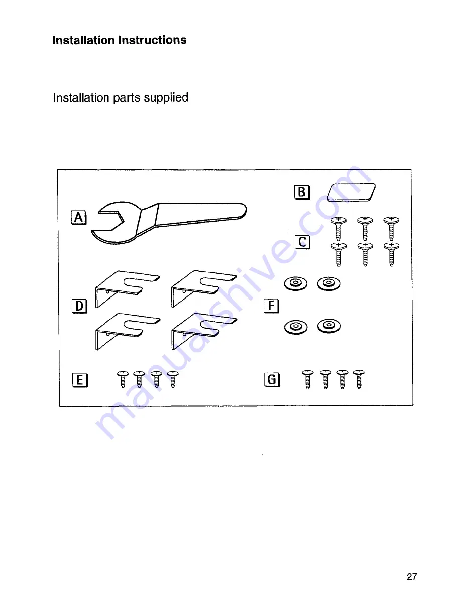 AEG oko arctis 1244-4 Operating Instructions Manual Download Page 27