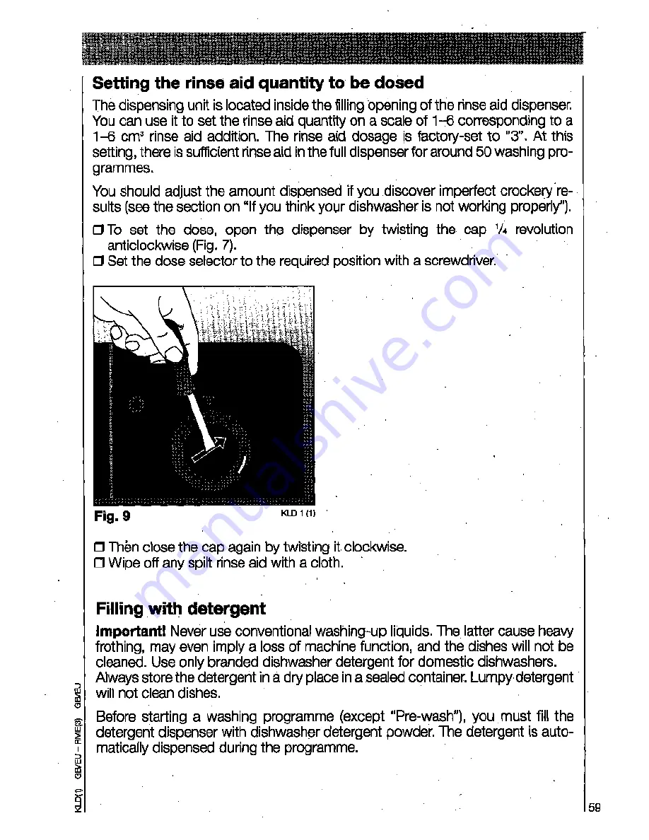 AEG OKO-FAVORIT 3130 Operating Instructions Manual Download Page 19