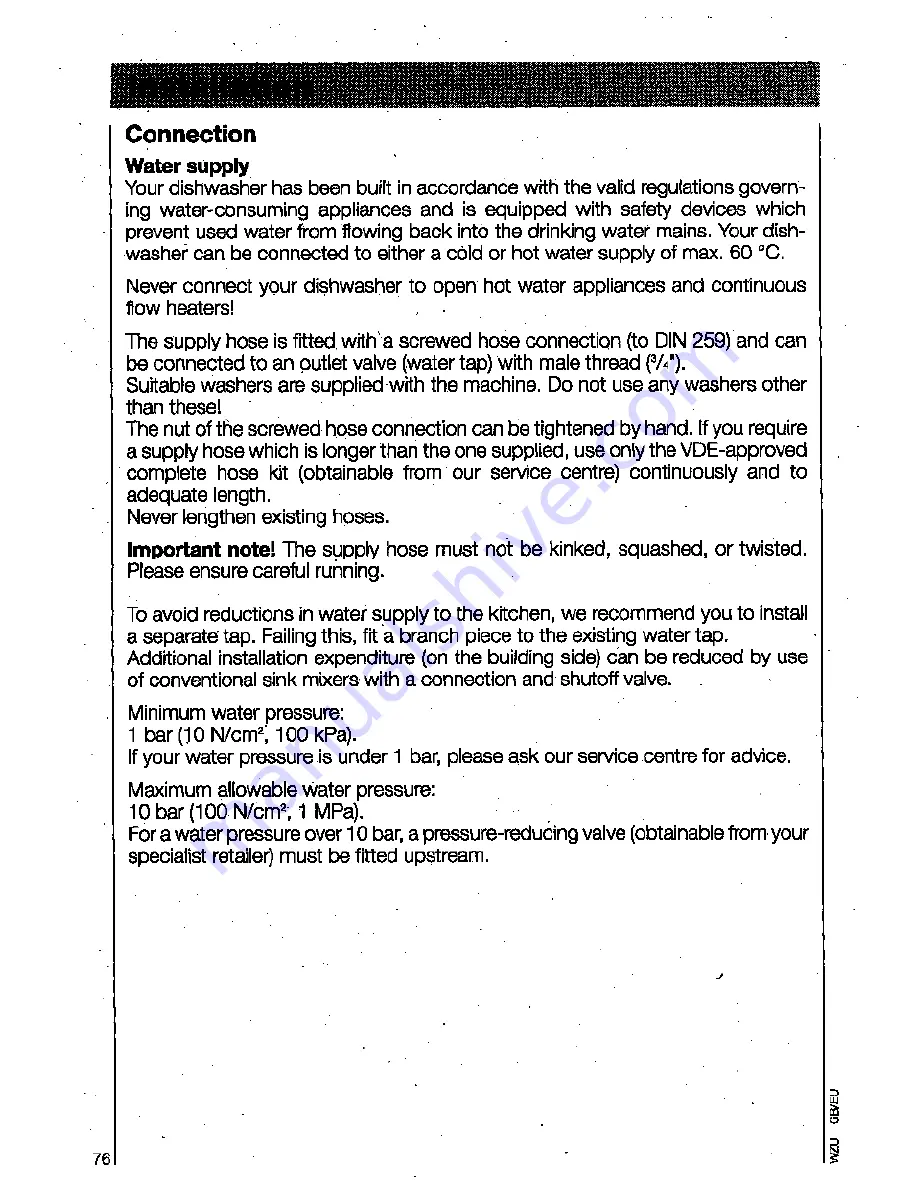 AEG OKO-FAVORIT 3130 Operating Instructions Manual Download Page 36