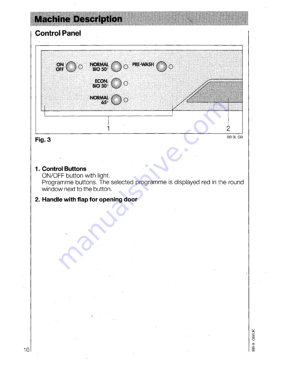 AEG OKO Favorit 4040 Operating Instructions Manual Download Page 10