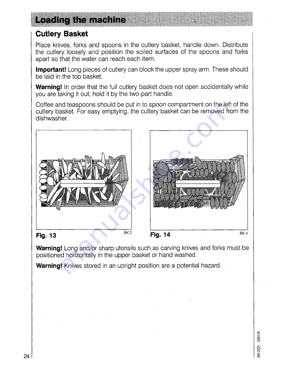 AEG OKO Favorit 4040 Operating Instructions Manual Download Page 24