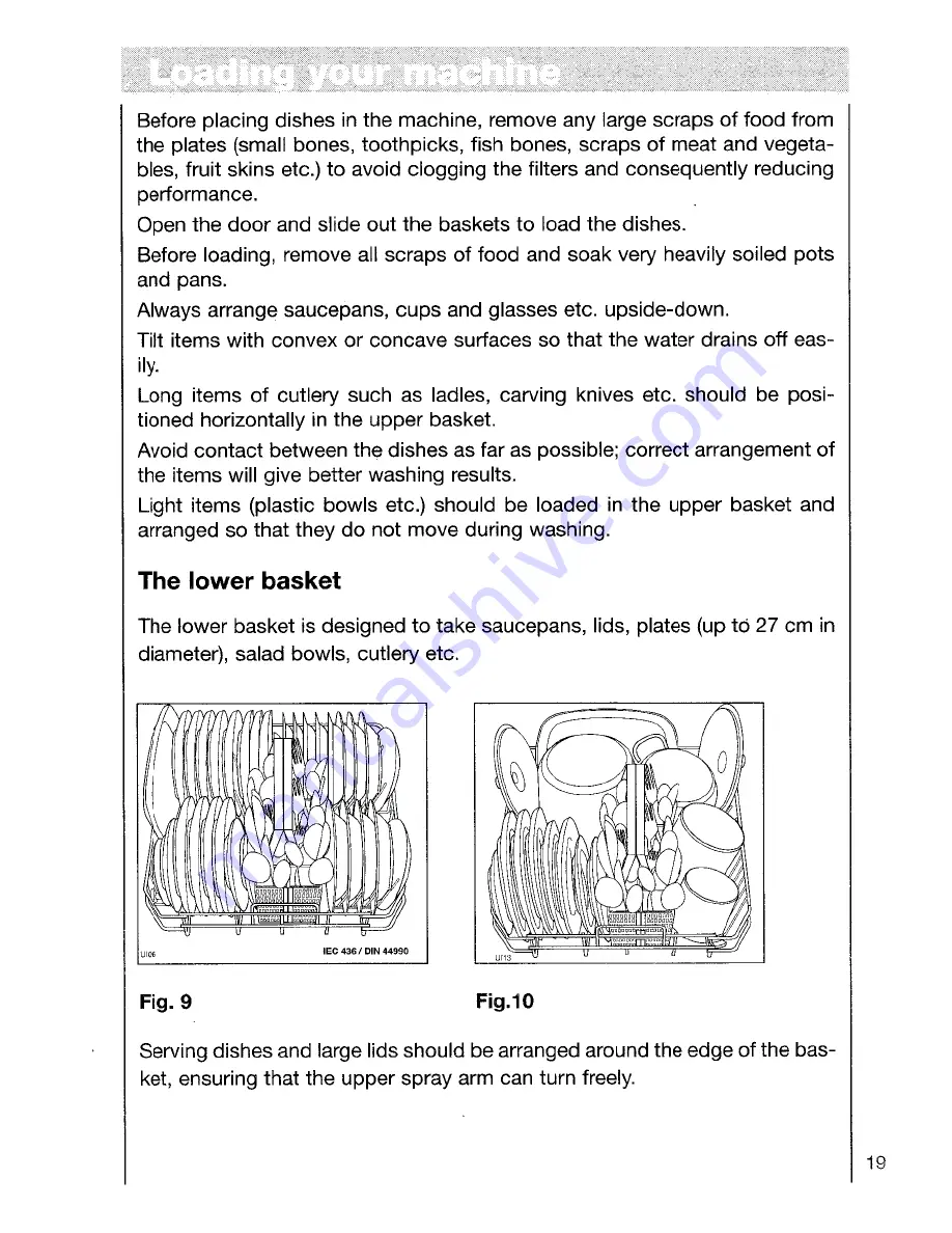 AEG OKO FAVORIT 5050 VI Operating Instructions Manual Download Page 19