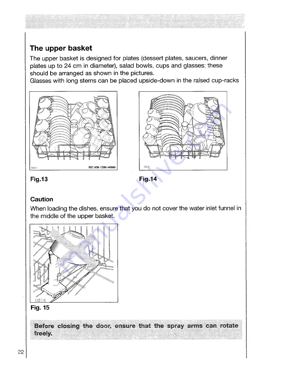 AEG OKO FAVORIT 5050 VI Operating Instructions Manual Download Page 22