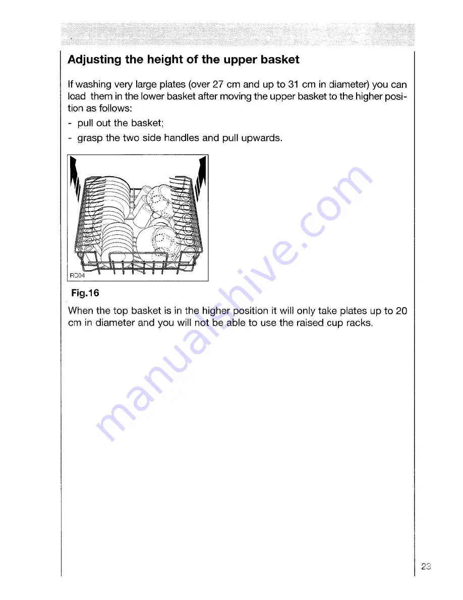 AEG OKO FAVORIT 5050 VI Operating Instructions Manual Download Page 23