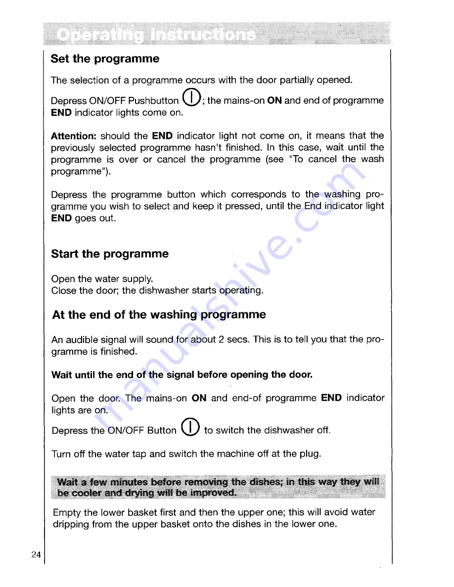 AEG OKO FAVORIT 5050 VI Operating Instructions Manual Download Page 24