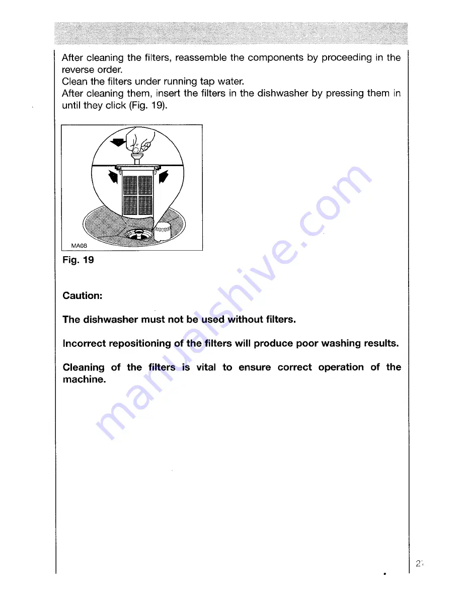 AEG OKO FAVORIT 5050 VI Operating Instructions Manual Download Page 27