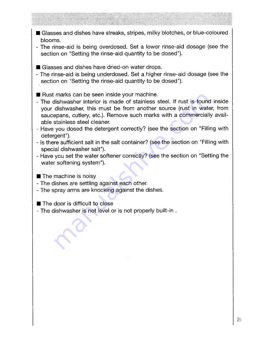 AEG OKO FAVORIT 5050 VI Operating Instructions Manual Download Page 29